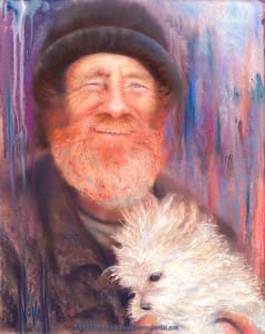 Homeless, Original Painting by Kim Novak