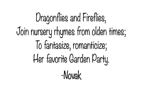 r Garden Party, Original Poem by Kim Novak ©2020