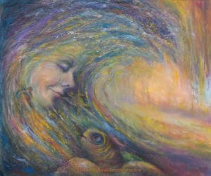 If Only, 30 x 36 oil on canvas by Kim Novak ©2020